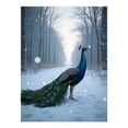 thumbnail image 1 of Diamond Art Kit for Adults, Peacock In Snowy Winter Forest Diamond Painting for Adults Beginners, DIY Diamond Art Painting Kits, 5D Diamond Painting Crafts for Home Decor 12x16 Frameless, 1 of 7