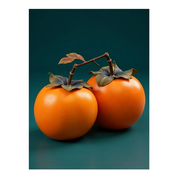 Diamond Art Kit for Adults, Persimmon Pair Still Life Diamond Painting for Adults Beginners, 5D DIY Diamond Art Painting Kits, Colorful Diamond Painting Craft for Home Decor 12x16