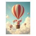thumbnail image 1 of Diamond Art Kit for Adults, Piglet Balloon Sky Adventure Diamond Painting for Adults Beginners, 5D DIY Diamond Art Painting Kits, Colorful Diamond Painting Craft for Home Decor 12x16, 1 of 7