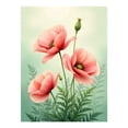 thumbnail image 1 of Diamond Art Kit for Adults, Pink Flowers Greenery Artwork Diamond Painting for Adults Beginners, 5D DIY Diamond Art Painting Kits, Colorful Diamond Painting Craft for Home Decor 12x16, 1 of 7