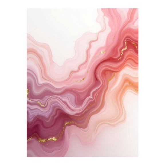 Diamond Art Kit for Adults, Pink Marble Abstract Flow Diamond Painting for Adults Beginners, 5D DIY Diamond Art Painting Kits, Colorful Diamond Painting Craft for Home Decor 12x16