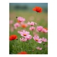 thumbnail image 1 of Diamond Art Kit for Adults, Pink Orange Cosmos Field Flowers Diamond Painting for Adults Beginners, 5D DIY Diamond Art Painting Kits, Colorful Diamond Painting Craft for Home Decor 12x16, 1 of 7