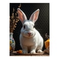 thumbnail image 1 of Diamond Art Kit for Adults, Rabbit With Oranges And Vase Diamond Painting for Adults Beginners, 5D DIY Diamond Art Painting Kits, Colorful Diamond Painting Craft for Home Decor 12x16, 1 of 7