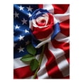 thumbnail image 1 of Diamond Art Kit for Adults, Red White Blue Rose Flag Diamond Painting for Adults Beginners, DIY Diamond Art Painting Kits, 5D Diamond Painting Crafts for Home Decor 12x16 Frameless, 1 of 7