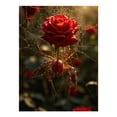 thumbnail image 1 of Diamond Art Kit for Adults, Rose Spider Web Sparkle Aura Diamond Painting for Adults Beginners, DIY Diamond Art Painting Kits, 5D Diamond Painting Crafts for Home Decor 12x16 Frameless, 1 of 7