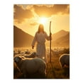 thumbnail image 1 of Diamond Art Kit for Adults, Shepherd Sunset Sheep Pasture Peaceful Diamond Painting for Adults Beginners, DIY Diamond Art Painting Kits, 5D Diamond Painting Crafts for Home Decor 12x16 Frameless, 1 of 7