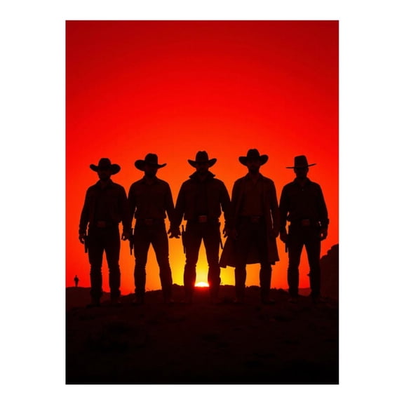 Diamond Art Kit for Adults, Silhouette Cows Sunset Mood Diamond Painting for Adults Beginners, 5D DIY Diamond Art Painting Kits, Colorful Diamond Painting Craft for Home Decor 12x16 Frameless