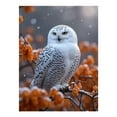 thumbnail image 1 of Diamond Art Kit for Adults, Snowy Owl Autumn Branches Diamond Painting for Adults Beginners, 5D DIY Diamond Art Painting Kits, Colorful Diamond Painting Craft for Home Decor 12x16, 1 of 7