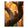 thumbnail image 1 of Diamond Art Kit for Adults, Squirrel Autumn Leaves Tree Branch Diamond Painting for Adults Beginners, 5D DIY Diamond Art Painting Kits, Colorful Diamond Painting Craft for Home Decor 12x16, 1 of 7