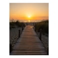 thumbnail image 1 of Diamond Art Kit for Adults, Sunset Beach Wooden Pathway Diamond Painting for Adults Beginners, 5D DIY Diamond Art Painting Kits, Colorful Diamond Painting Craft for Home Decor 12x16, 1 of 7