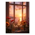 thumbnail image 1 of Diamond Art Kit for Adults, Sunset Ocean View Flowers Bottles Diamond Painting for Adults Beginners, 5D DIY Diamond Art Painting Kits, Colorful Diamond Painting Craft for Home Decor 12x16, 1 of 7