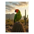 thumbnail image 1 of Diamond Art Kit for Adults, Sunset Parrot On Desert Cactus Diamond Painting for Adults Beginners, 5D DIY Diamond Art Painting Kits, Colorful Diamond Painting Craft for Home Decor 12x16, 1 of 7