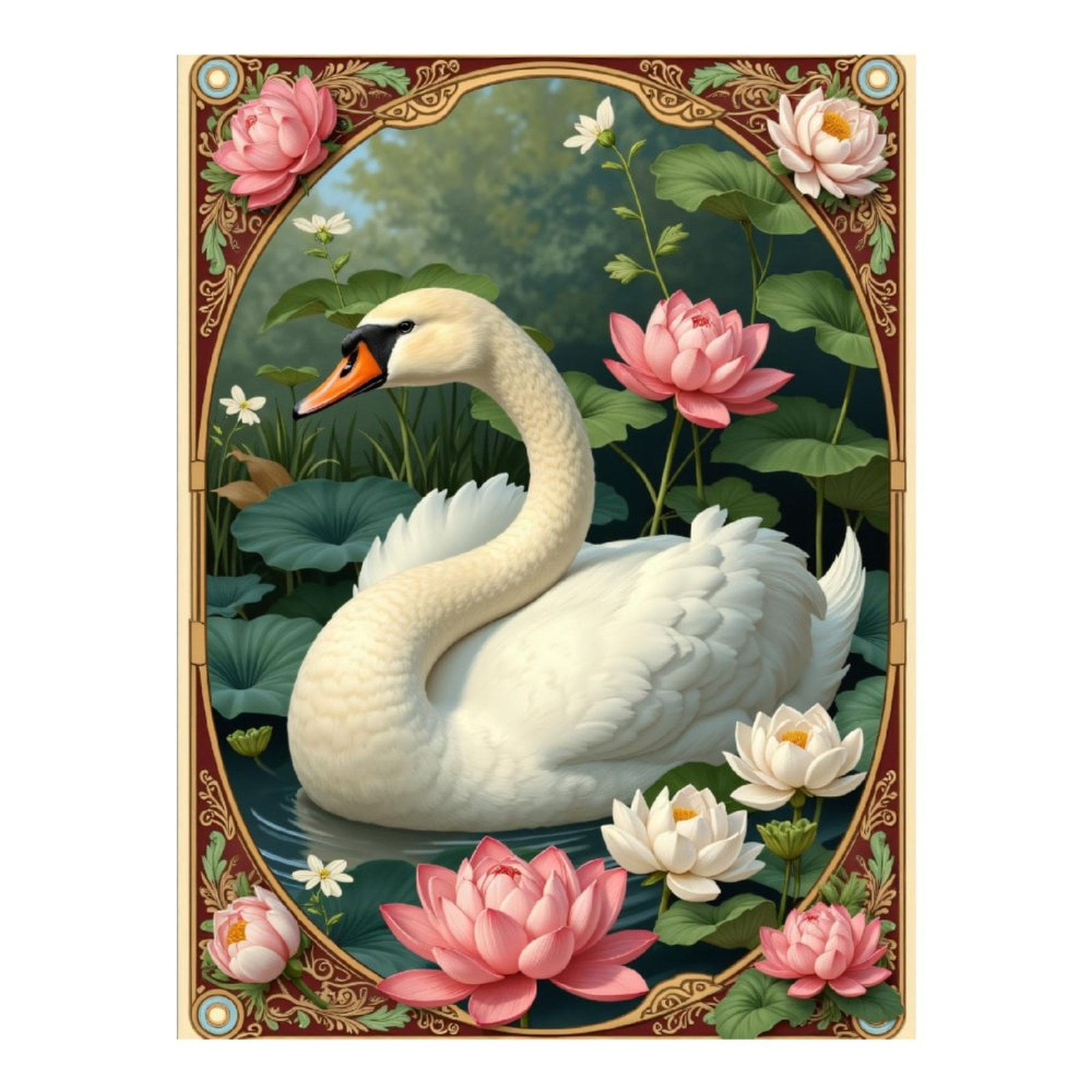 ダイヤモンドアートクラブ Swan Pond Swan Pond – Diamond Art Club
