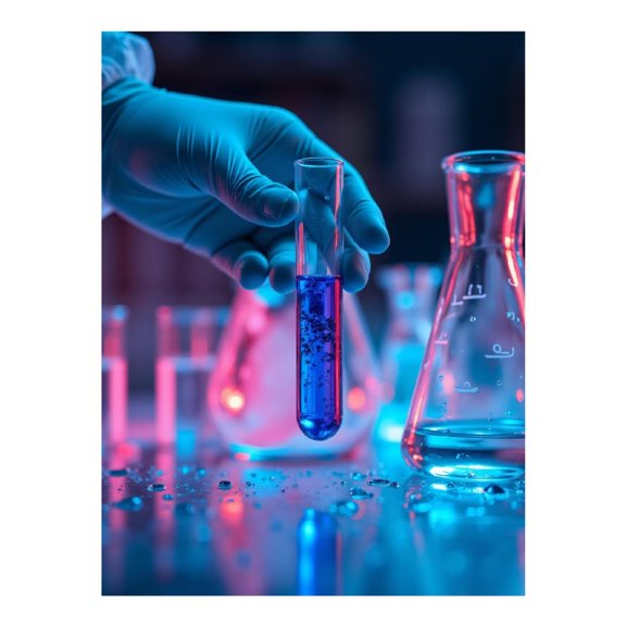 Diamond Art Kit for Adults, Test Tube Laboratory Experiment Science Diamond Painting for Adults Beginners, 5D DIY Diamond Art Painting Kits, Colorful Diamond Painting Craft for Home Decor 12x16