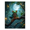 thumbnail image 1 of Diamond Art Kit for Adults, Tree Frog Moonlit Forest Scene Diamond Painting for Adults Beginners, DIY Diamond Art Painting Kits, 5D Diamond Painting Crafts for Home Decor 12x16 Frameless, 1 of 7