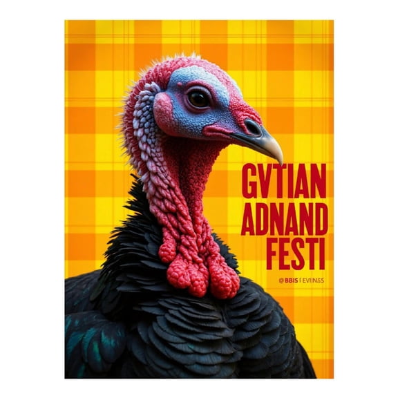 Diamond Art Kit for Adults, Turkey Plaid Vibrant Portrait Diamond Painting for Adults Beginners, 5D DIY Diamond Art Painting Kits, Colorful Diamond Painting Craft for Home Decor 12x16