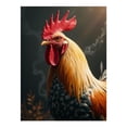 thumbnail image 1 of Diamond Art Kit for Adults, Vibrant Rooster Portrait Smoke Diamond Painting for Adults Beginners, DIY Diamond Art Painting Kits, 5D Diamond Painting Crafts for Home Decor 12x16 Frameless, 1 of 7