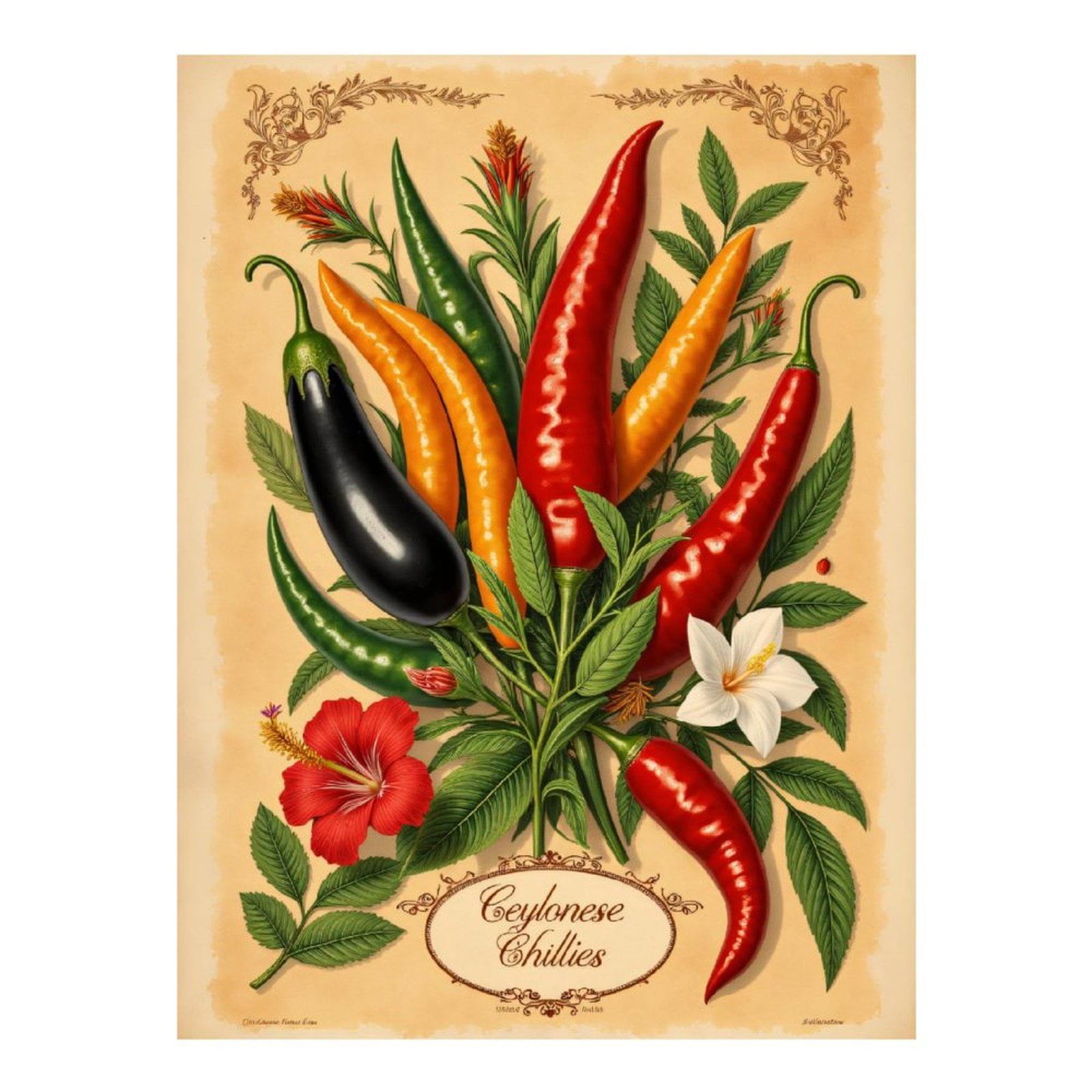 Diamond Art Kit for Adults, Vibrant Tropical Peppers Art Print Diamond Painting for Adults Beginners, DIY Diamond Art Painting Kits, 5D Diamond Painting Crafts for Home Decor 12x16 Frameless