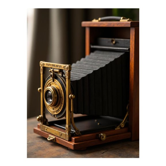 Diamond Art Kit for Adults, Vintage Camera Classic Elegance Diamond Painting for Adults Beginners, 5D DIY Diamond Art Painting Kits, Colorful Diamond Painting Craft for Home Decor 12x16