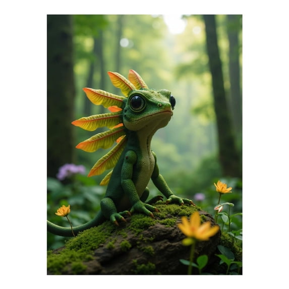 Diamond Art Kit for Adults, Whimsical Forest Creature Scene Diamond Painting for Adults Beginners, DIY Diamond Art Painting Kits, 5D Diamond Painting Crafts for Home Decor 12x16 Frameless