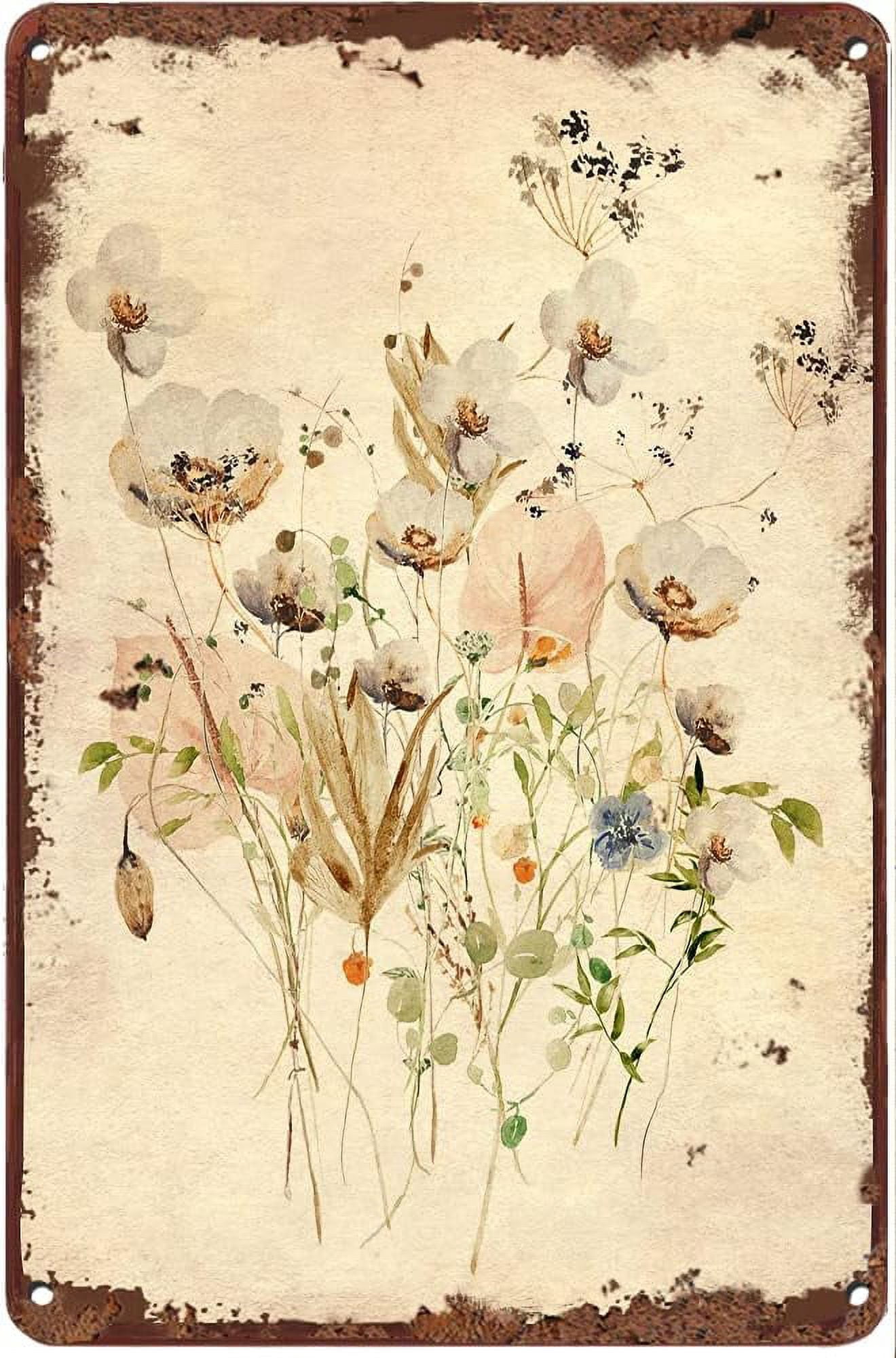 Rustic Flowers Diamond Painting Kit – 12x16 Inch, 5D Full Drill, Daisy Design, DIY Art For Beginners, Home Wall Decor