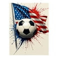 thumbnail image 1 of Diamond Art Kits for Adults - 5d American Soccer Art Splash Diamond Painting for Adults, Diamond Art for Adults Beginners, Diamond Painting Kits for Adults for Home Wall Decor, 1 of 7