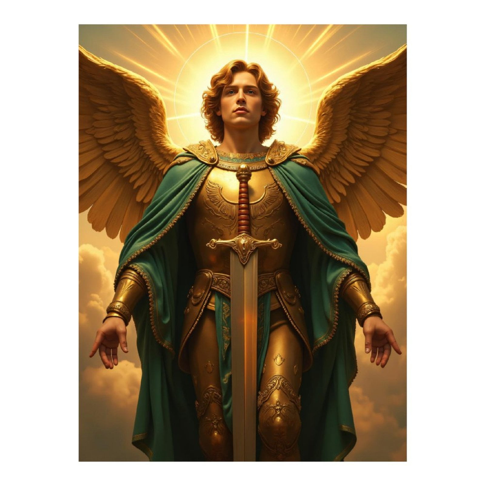Diamond Art Kits for Adults - 5d Angel Golden Armor Radiant Wings Diamond Painting for Adults, Diamond Art for Adults Beginners, Diamond Painting Kits for Adults for Home Wall Decor