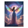 thumbnail image 1 of Diamond Art Kits for Adults - 5d Angel Rainbow Wings Celestial Clouds Diamond Painting for Adults, Diamond Art for Adults Beginners, Diamond Painting Kits for Adults for Home Wall Decor, 1 of 7