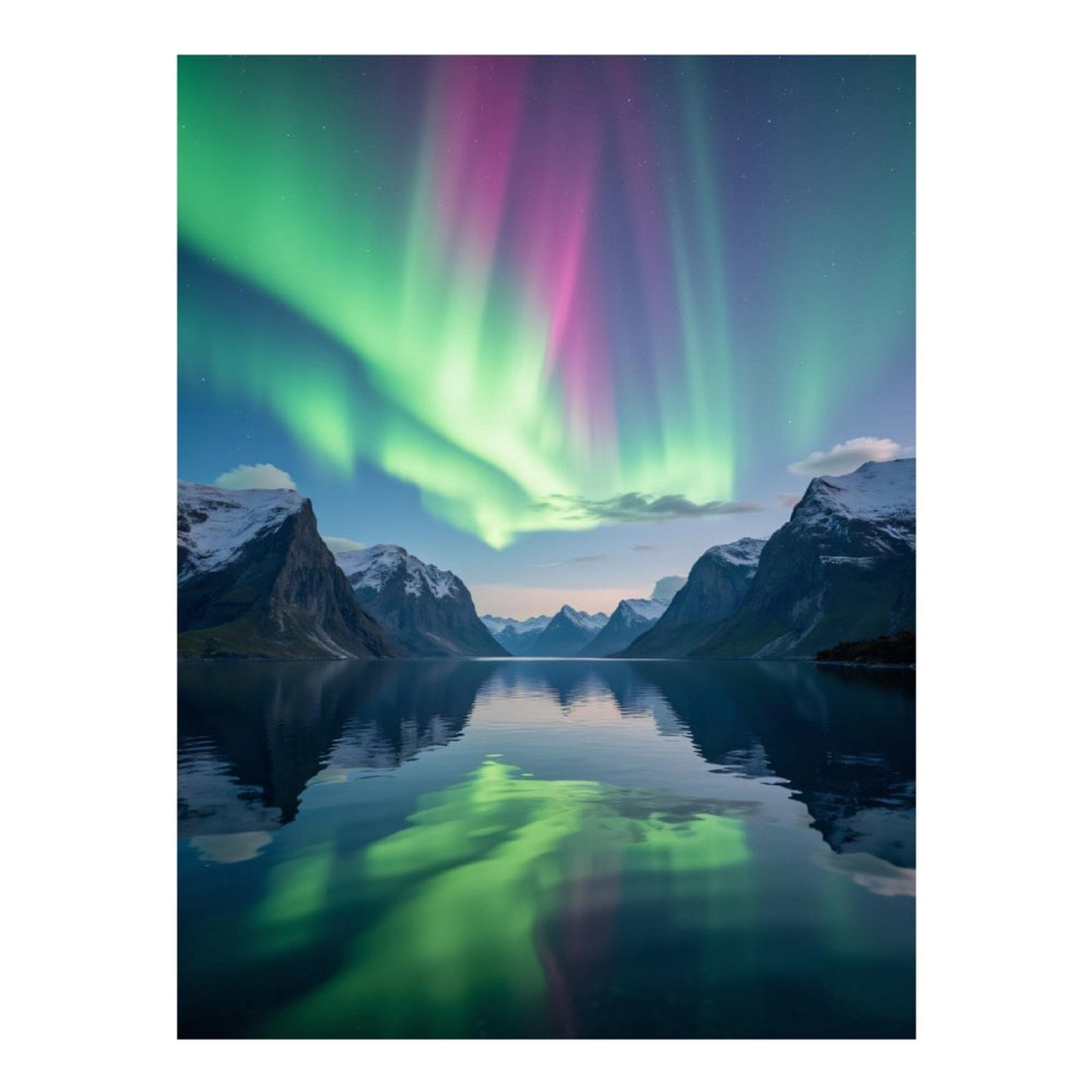 Diamond Art Kits for Adults - 5d Aurora Over Mountains Reflecting Lake Diamond Painting for Adults, Diamond Art for Adults Beginners, Diamond Painting Kits for Adults for Home Wall Decor