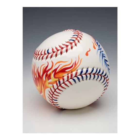 Diamond Art Kits for Adults - 5d Baseball Vibrant Flame Design Diamond Painting for Adults, Diamond Art for Adults Beginners, Diamond Painting Kits for Adults for Home Wall Decor