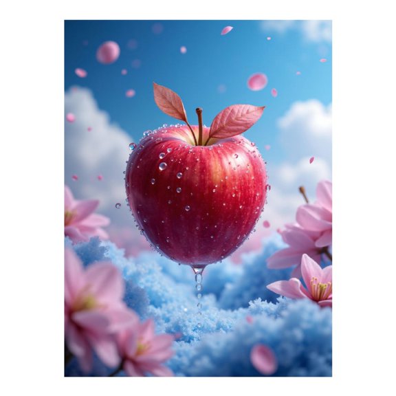 Diamond Art Kits for Adults - 5d Blossom Dew Fantasy Realm Diamond Painting for Adults, Diamond Art for Adults Beginners, Diamond Painting Kits for Adults for Home Wall Decor