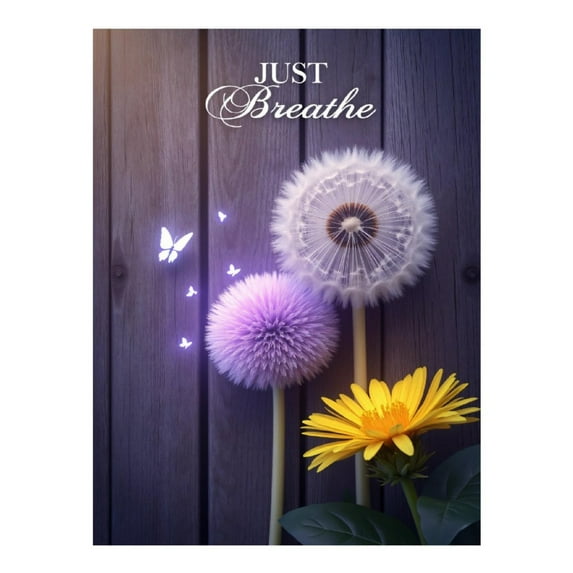 Diamond Art Kits for Adults - 5d Butterfly Dandelion Yellow Flower Diamond Painting for Adults, Diamond Art for Adults Beginners, Diamond Painting Kits for Adults for Home Wall Decor