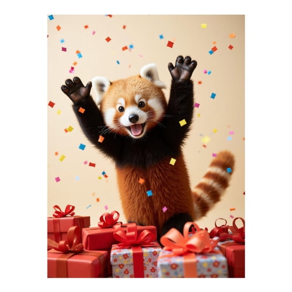 Diamond Art Kits for Adults - 5d Celebration Panda With Boxes Diamond Painting for Adults, Diamond Art for Adults Beginners, Diamond Painting Kits for Adults for Home Wall Decor