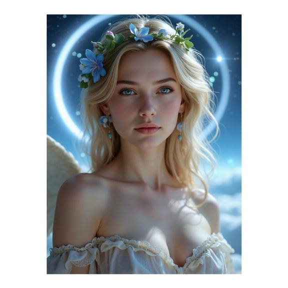 Diamond Art Kits for Adults - 5d Celestial Ethereal Angelic Dream Diamond Painting for Adults, Diamond Art for Adults Beginners, Diamond Painting Kits for Adults for Home Wall Decor