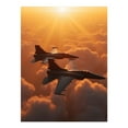 thumbnail image 1 of Diamond Art Kits for Adults - 5d Cloud Sunset Jet Flight Duo Diamond Painting for Adults, Diamond Art for Adults Beginners, Diamond Painting Kits for Adults for Home Wall Decor, 1 of 7