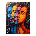 thumbnail image 1 of Diamond Art Kits for Adults - 5d Colorful Faces Musical Art Diamond Painting for Adults, Diamond Art for Adults Beginners, Diamond Painting Kits for Adults for Home Wall Decor, 1 of 7