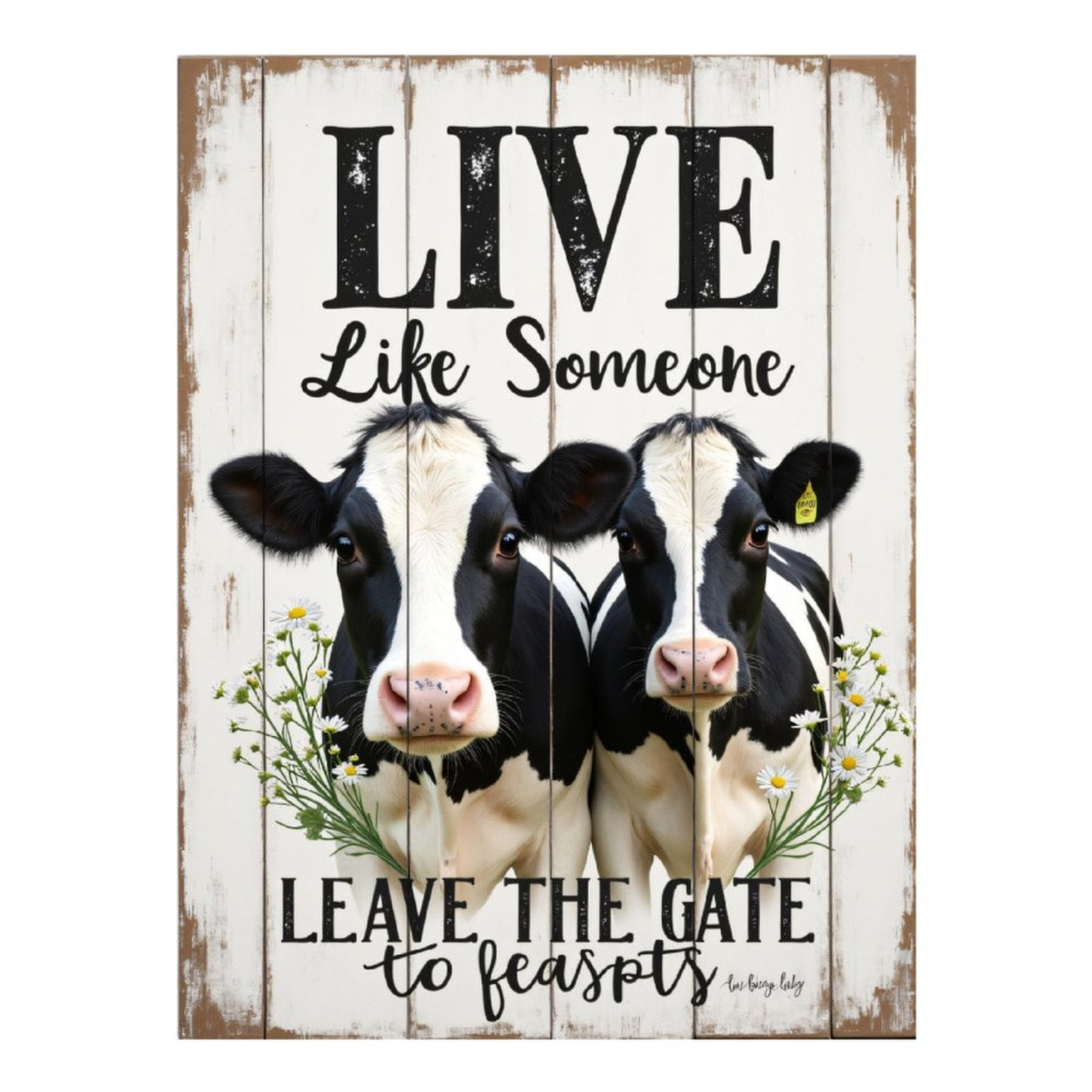 Diamond Art Kits for Adults - 5d Cows Rustic Quote Wall Art Diamond Painting for Adults, Diamond Art for Adults Beginners, Diamond Painting Kits for Adults for Home Wall Decor
