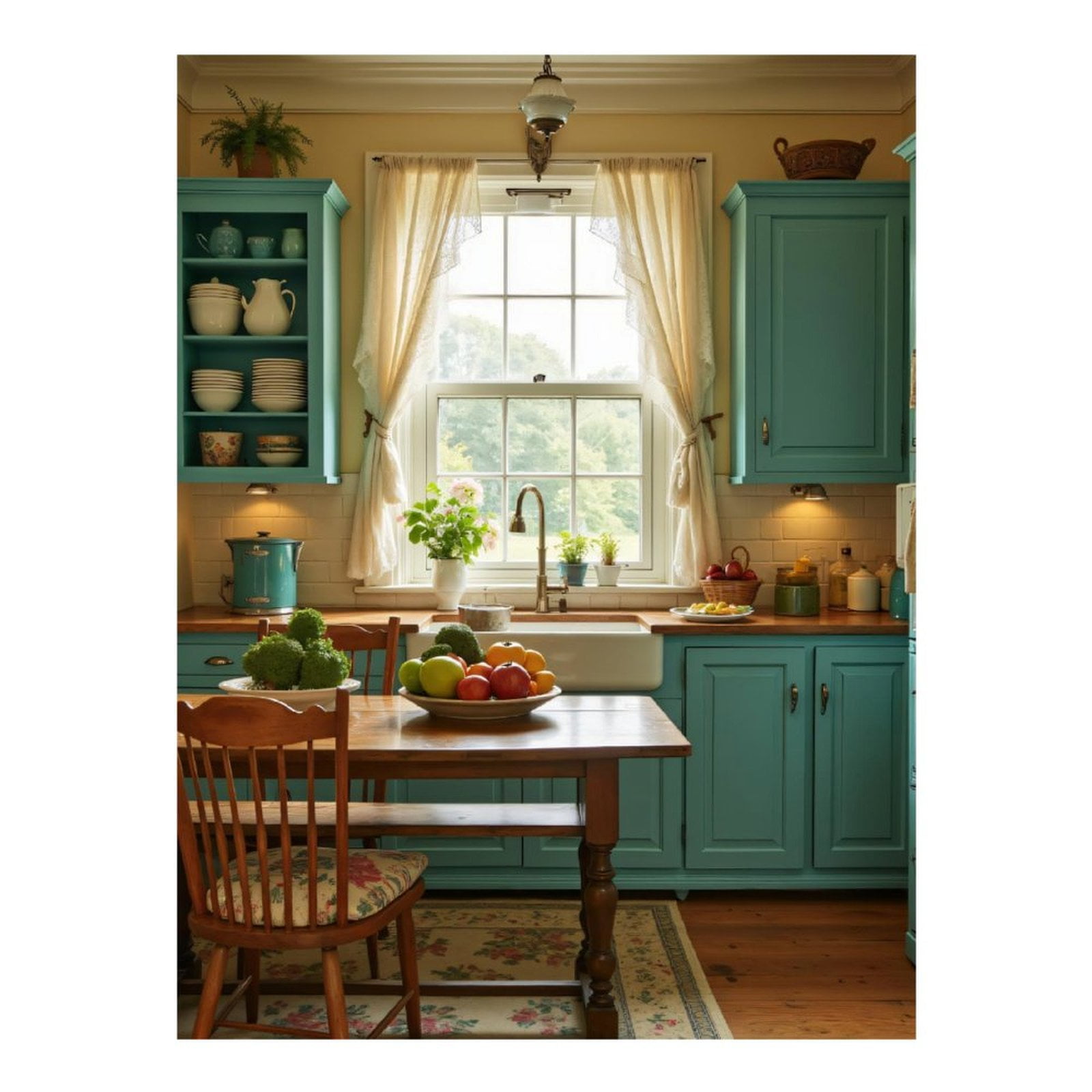 Diamond Art Kits for Adults - 5d Cozy Farmhouse Kitchen Decor Diamond Painting for Adults, Diamond Art for Adults Beginners, Diamond Painting Kits for Adults for Home Wall Decor