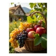 thumbnail image 1 of Diamond Art Kits for Adults - 5d Cozy Fruit Basket In Countryside Scene Diamond Painting for Adults, Diamond Art for Adults Beginners, Diamond Painting Kits for Adults for Home Wall Decor, 1 of 7