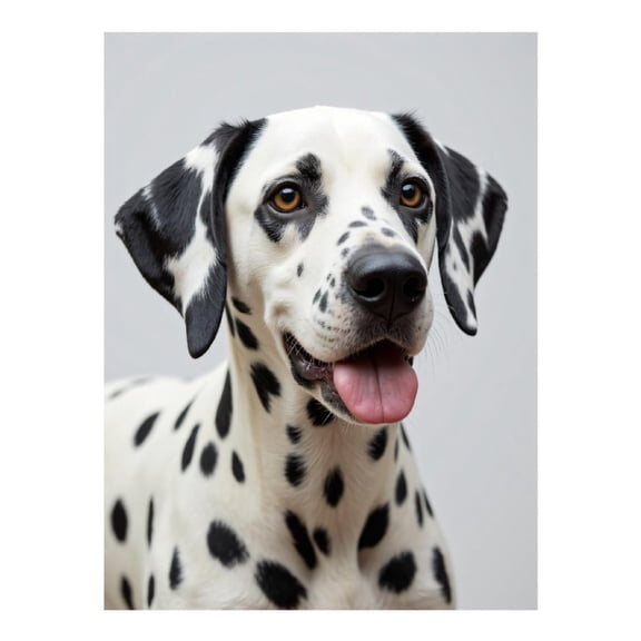 Diamond Art Kits for Adults - 5d Dalmatian Dog With Black Spots Diamond Painting for Adults, Diamond Art for Adults Beginners, Diamond Painting Kits for Adults for Home Wall Decor