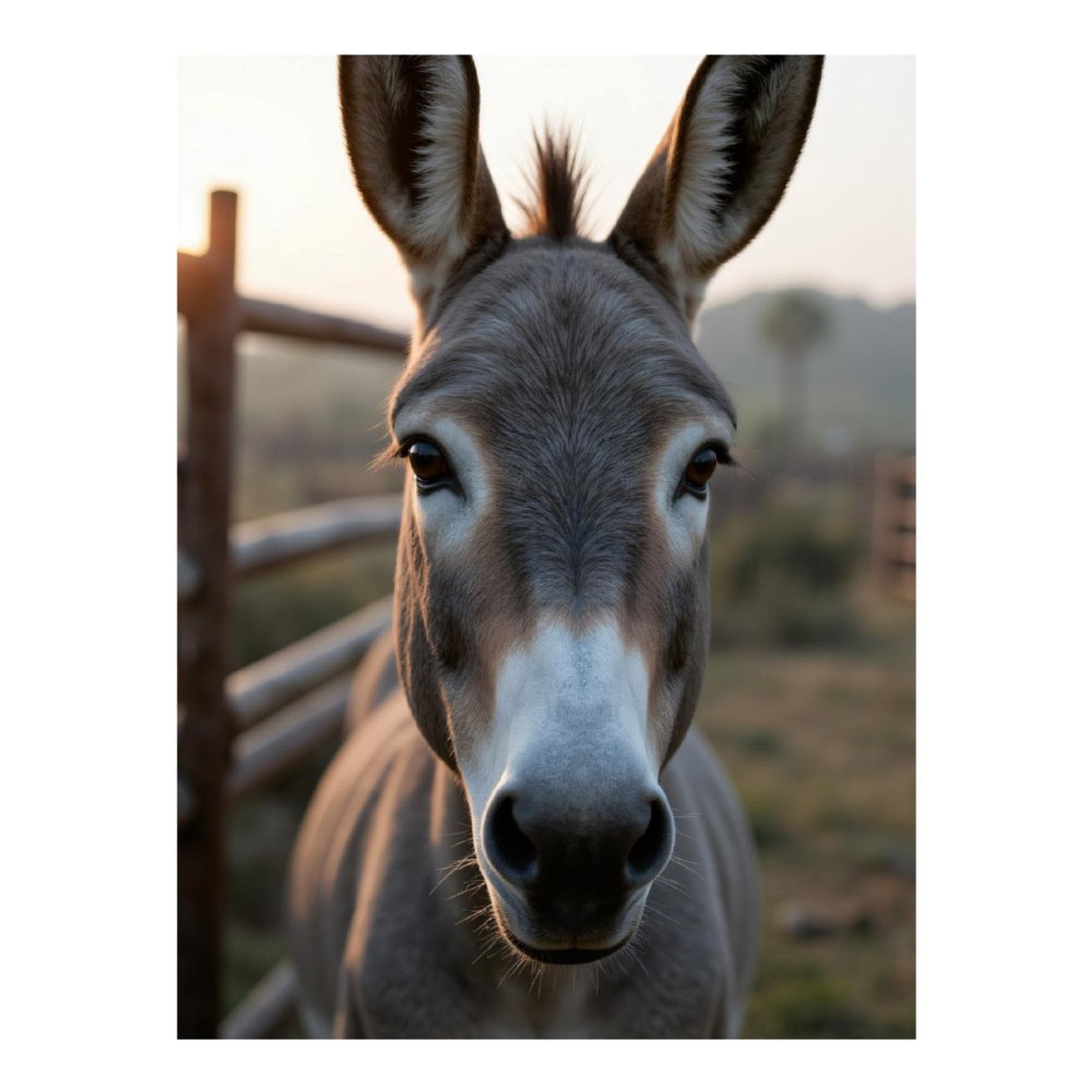 Diamond Art Kits for Adults - 5d Donkey Face Close Up Pasture Diamond Painting for Adults, Diamond Art for Adults Beginners, Diamond Painting Kits for Adults for Home Wall Decor