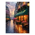 thumbnail image 1 of Diamond Art Kits for Adults - 5d Paris Street Cafe Spring Evening Diamond Painting for Adults, Diamond Art for Adults Beginners, Diamond Painting Kits for Adults for Home Wall Decor, 1 of 7