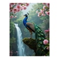 thumbnail image 1 of Diamond Art Kits for Adults - 5d Peacock Blossom Waterfall Scene Diamond Painting for Adults, Diamond Art for Adults Beginners, Diamond Painting Kits for Adults for Home Wall Decor, 1 of 7