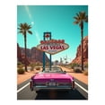 thumbnail image 1 of Diamond Art Kits for Adults - 5d Pink Convertible Vegas Adventure Diamond Painting for Adults, Diamond Art for Adults Beginners, Diamond Painting Kits for Adults for Home Wall Decor, 1 of 7