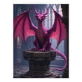 thumbnail image 1 of Diamond Art Kits for Adults - 5d Pink Dragon In Gothic Castle Diamond Painting for Adults, Diamond Art for Adults Beginners, Diamond Painting Kits for Adults for Home Wall Decor, 1 of 7