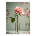 thumbnail image 1 of Diamond Art Kits for Adults - 5d Pink Rose In Glass Vase Diamond Painting for Adults, Diamond Art for Adults Beginners, Diamond Painting Kits for Adults for Home Wall Decor, 1 of 7