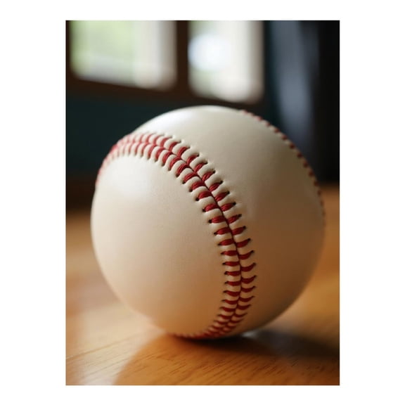 Diamond Art Kits for Adults - 5d Red Stitched Baseball Closeup Diamond Painting for Adults, Diamond Art for Adults Beginners, Diamond Painting Kits for Adults for Home Wall Decor