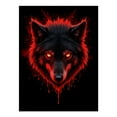 thumbnail image 1 of Diamond Art Kits for Adults - 5d Wolf Red Eyes Dark Aura Painting Diamond Painting for Adults, Diamond Art for Adults Beginners, Frameless Diamond Painting Kits for Adults for Home Wall Decor, 1 of 7