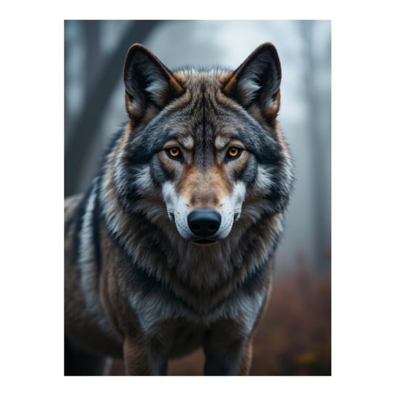 Diamond Art Kits for Adults - 5d Wolf Stare Forest Magestic Diamond Painting for Adults, Diamond Art for Adults Beginners, Diamond Painting Kits for Adults for Home Wall Decor
