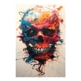 thumbnail image 1 of Diamond Art Kits for Adults, Abstract Colorful Skull ArtDiamond Painting Kits for Beginners, Frameless Round 5D Full Drill Diamonds Art Gem Art Crafts Home Decor Gifts, 1 of 8